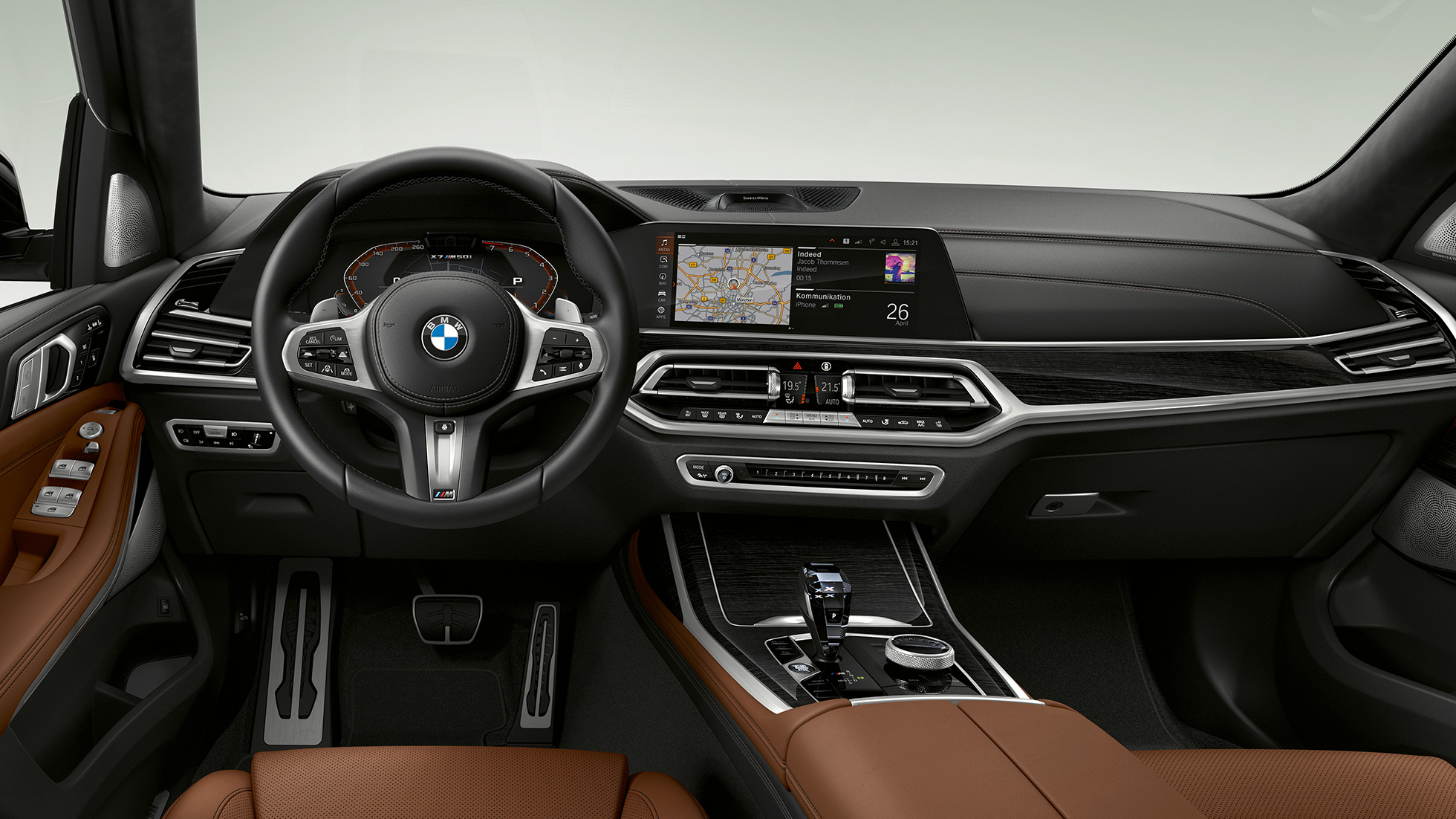 BMW X7 M50i Bergamo Lecco Sondrio interni